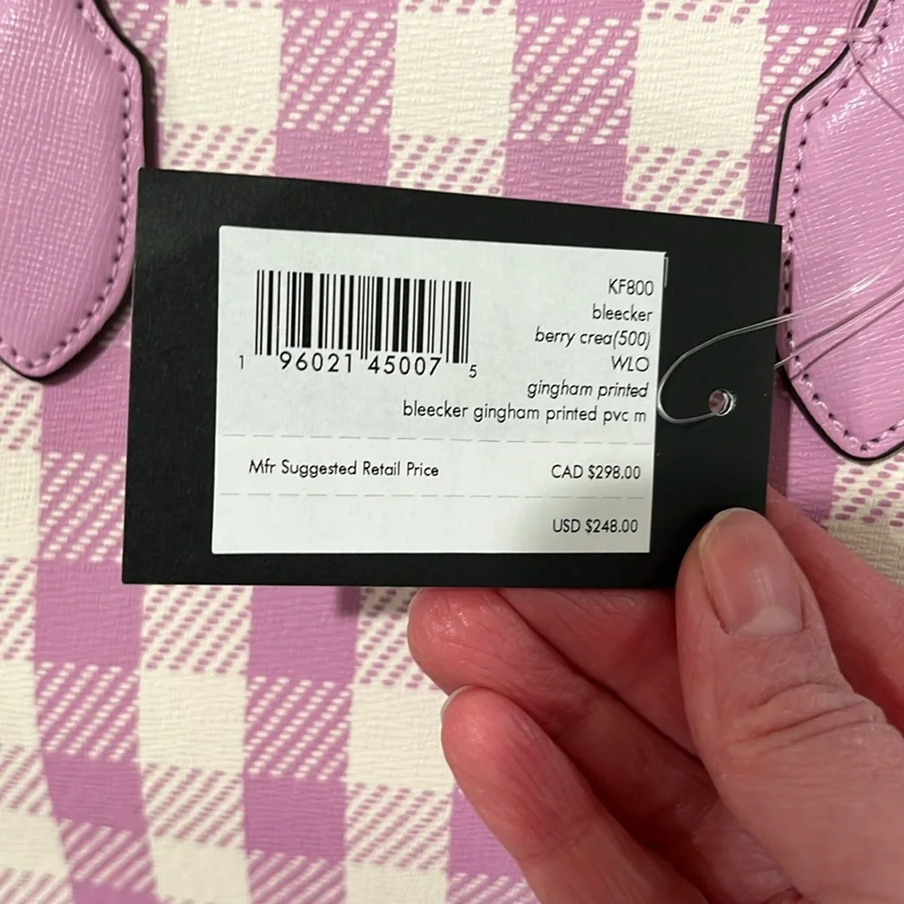 kate spade has tags